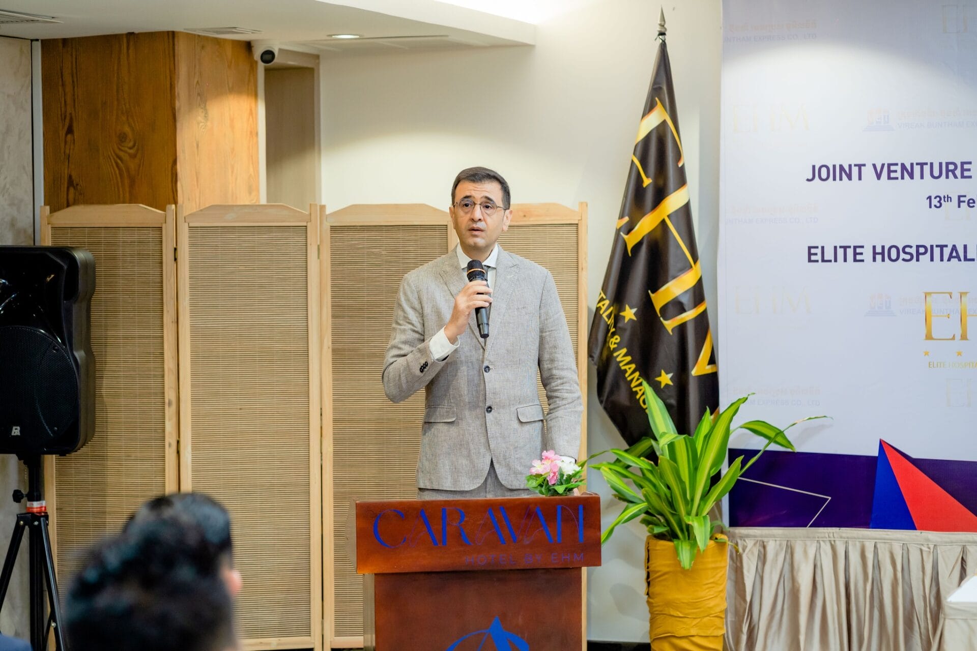 Mr. Faz Ghotbi, Founder and CEO of EHM